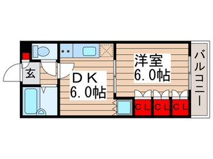 ミヤビマンションの物件間取画像